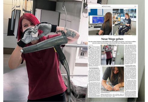 Unsere Mitarbeiterinnen in der Fertigung